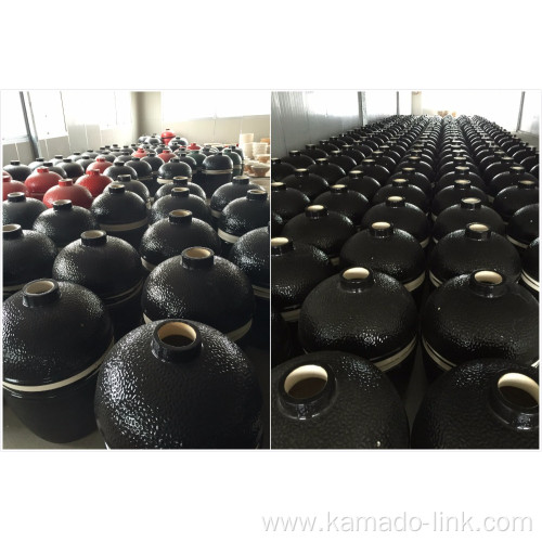 ceramic barbecue grill egg shape kamado